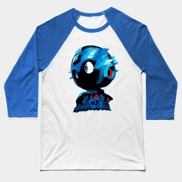 Silhouette of MegaHero Baseball T-Shirt by Hulkey